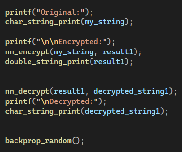 Code snippet